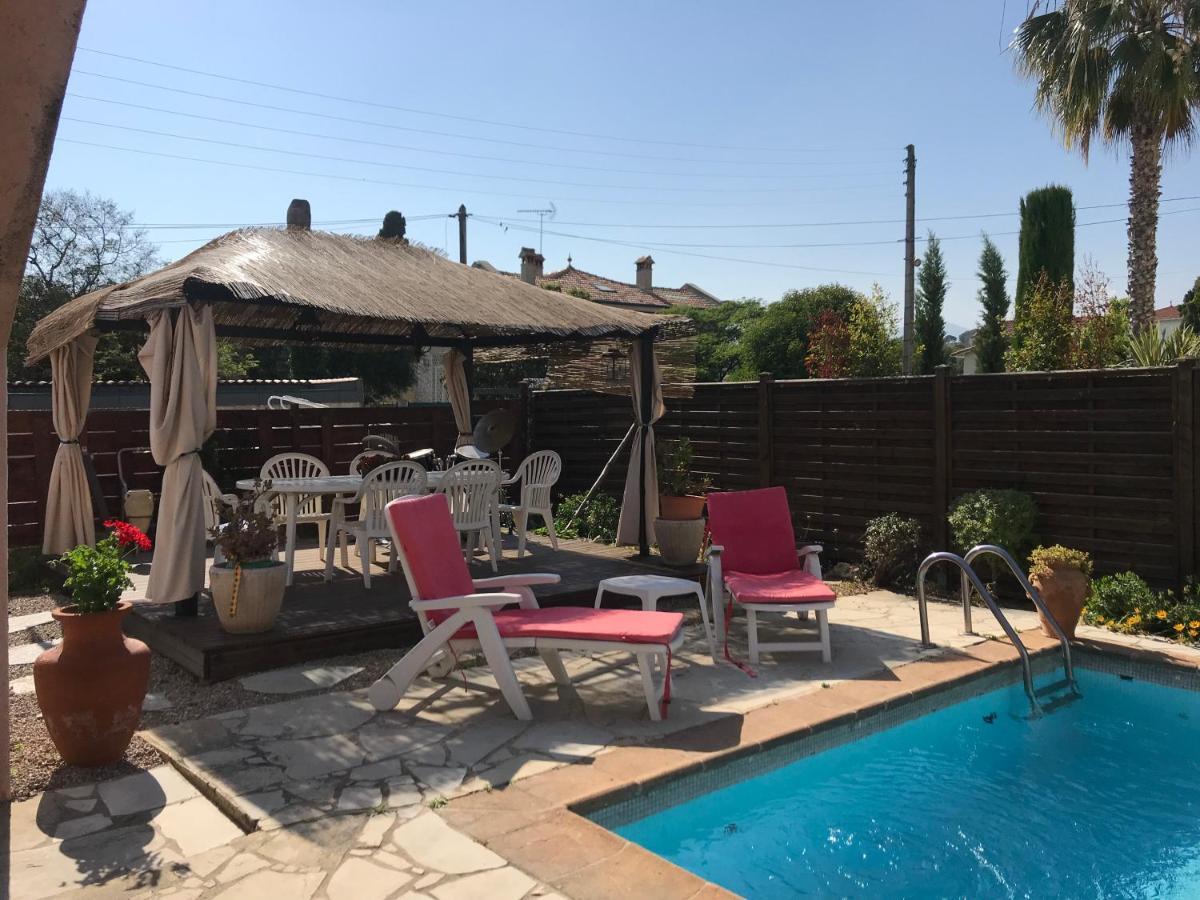 Rez De Jardin Villa Cagnes Sur Mer. Zewnętrze zdjęcie