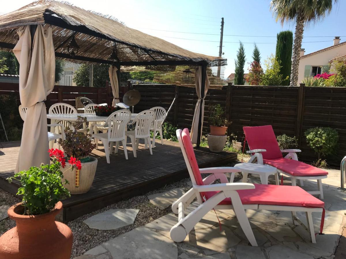 Rez De Jardin Villa Cagnes Sur Mer. Zewnętrze zdjęcie